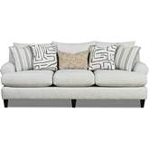 Sofa in Durango Pewter Off White Fabric